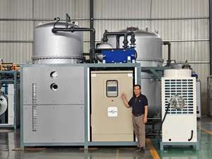 Nhiệt độ thấp bơm nhiệt chân không thiết bị bay hơi với nhiệt độ bồi thường cho cơ khí xử lý nước thải - Product Image 5