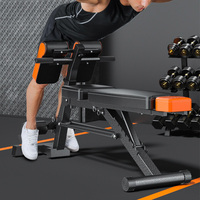 Chaise romaine réglable et stable, usage commercial, multifonctionnelle, pliable, corps entier, capacité de 660 livres