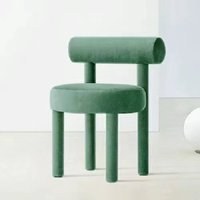 Fauteuil individuel minimaliste nordique, luxe léger, créatif, pour salon, fauteuil de loisirs, chaise de salle à manger, style ferme moderne avec dossier