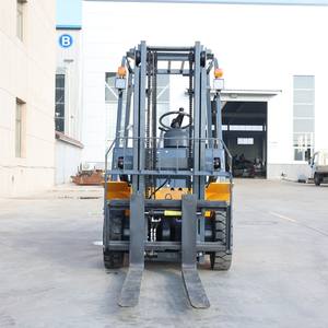 รถยกดีเซล APEXPRO Mini Warehouse เครื่องยนต์คัมมินส์ 5 ตัน สำหรับใช้งานในฟาร์ม ได้รับการรับรองมาตรฐาน CE เสาสองชั้นแบบลม ใช้ภายในอาคาร จัดส่งฟรี - Product Image 3