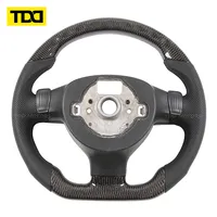 Cœur de volant en fibre de carbone TDD pour Volkswagen VW Golf 5 Mk5 GTI R32 Passat R GT B30 JETTA GLI MK6