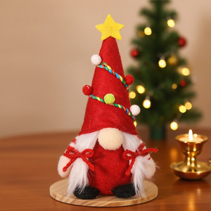 Gnomi Decorativi per Albero di Natale, Ornamenti Natalizi Fatti a Mano, Bambole di Babbo Natale Svedese in Peluche, Decorazioni Svedesi da Appendere - Product Image 5