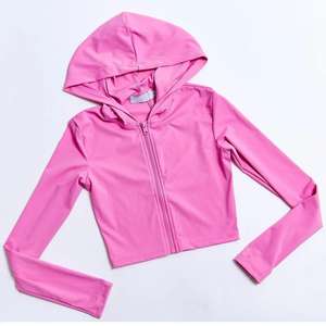 Oem Survêtements personnalisés pour femmes Vêtements en jersey de coton Manches longues Vestes à fermeture éclair complète Haut et pantalon à jambes larges Vêtements de sport - Product Image 2