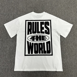 เสื้อยืดคอกลมแขนสั้นสำหรับผู้ชายใหม่2025พิมพ์ลายลำลอง<span class=keywords><strong>100</strong></span>% แฟชั่นฤดูร้อนขายส่งจากโรงงาน - Product Image 4