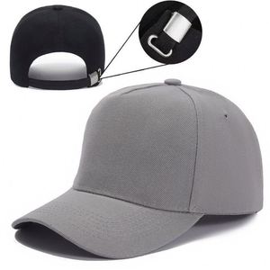 Gorra de Béisbol Personalizada para Hombre, Diseño de Moda de Alta Calidad en Estilo Europeo y Americano, Negra Lisa - Product Image 5