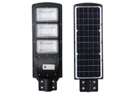 Lampadaire solaire LED intégré certifié IP65 ROHS pour usage routier, 20W 30W 60W 100W 150W 200W 400W, liste de prix