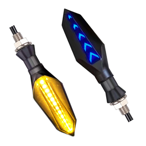 2 cái mới xe máy sửa đổi tín hiệu rẽ không thấm nước đèn LED hướng đèn trang trí Motocross Đèn ban ngày đèn DRL - Product Image 3