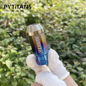 באיכות גבוהה m12 m14 סגסוגת טיטניום גלגל טיטניום אגוזי גלגל אגוזי מפעל מחיר סיטונאי על ידי פיטיטנים - Product Image 6