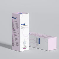 Cajas de Embalaje de Cartón Ecológicas con Logotipo Personalizado, Plegables, de Cartón Negro, para Productos de Cuidado de la Piel