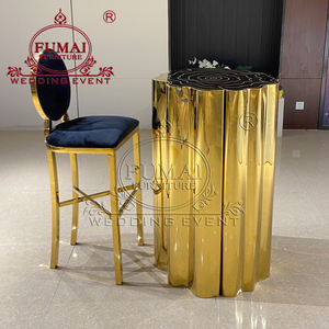 Table de Bar de Mariage Bar à Eau Présentoir en Acier Inoxydable Table de Bar de Mariage - Product Image 3