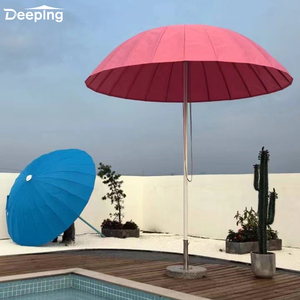 Parasol de Color Glamping, fabricación de <span class=keywords><strong>paraguas</strong></span> de Pie De <span class=keywords><strong>Seta</strong></span>, <span class=keywords><strong>paraguas</strong></span> de parque de eje de fibra de vidrio exterior - Product Image 6