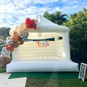Vente chaude Château gonflable de <span class=keywords><strong>mariage</strong></span> blanc personnalisable commercial, château gonflable pour sauter, château gonflable à <span class=keywords><strong>louer</strong></span> ou à vendre - Product Image 6
