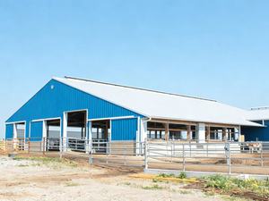 Casa Prefabricada Moderna <span class=keywords><strong>de</strong></span> Acero Galvanizado para Ganado, Gallinero, Casa <span class=keywords><strong>de</strong></span> Campo, Fácil Instalación, 1 Año <span class=keywords><strong>de</strong></span> Garantía, Diseño Personalizable - Product Image 3