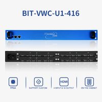 Contrôleur de mur vidéo professionnel Bitvisus 16 canaux 4x4 2x2 3x3 2x4 pour murs vidéo 4K 8K ODM OEM