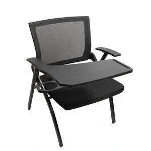Silla de Oficina Ergonómica Moderna para Sala de Conferencias, Apilable, Plegable, de Malla, para el Hogar, Universidad, Aula y Estudiantes Universitarios XY-002B E - Product Image 2