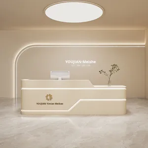 Mostrador de Recepción para Salón de Belleza, Peluquería, Consultorio Médico y Tienda de Ropa - Muebles de Oficina Comerciales Modernos y Minimalistas - Product Image 6