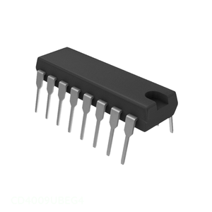 Logic 16 DIP (0.300 "7.62มม.) CD4009UBEG4ซื้อชิ้นส่วนอิเล็กทรอนิกส์ออนไลน์ในสต็อก - Product Image 1