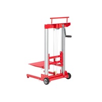 80KG Table Taille Petit Restaurant Ascenseur Matériel Manuel En Aluminium Ascenseur Portable Pliable Main De Levage Camion JY-80