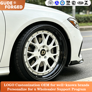 Jantes de voiture GUDE 20x10 concaves 5x114.3 en alliage d'aluminium forgé, 2 pièces, pour véhicules de tourisme, déport 30/35mm, état neuf, MOQ 4 pièces - Product Image 2