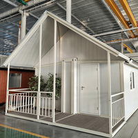 Maison conteneur pliable extensible moderne de 20 pieds, préfabriquée pour usage commercial, type capsule spatiale et hôtelier, disponible