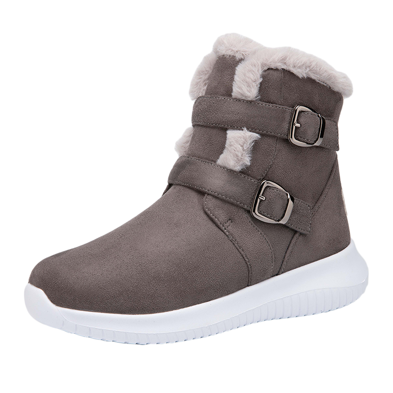 Fashion Winter Cotton Shoes And Fluffy Snow Boots For Women Non-slip Warm Winter Shoes For Women