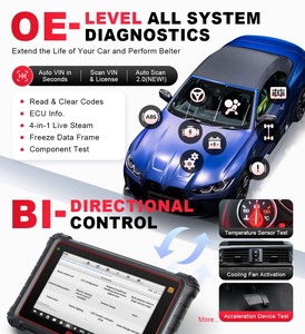 เครื่องมือสแกนแบบสองทิศทาง MaxiCOM MK900-TS ฟังก์ชัน TPMS ครบถ้วน เทียบเท่า MP900TS รองรับบริการ 40+ รายการ วินิจฉัย OE รองรับ CAN FD&DoIP FCA - Product Image 5