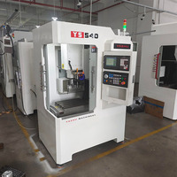 Centre d'usinage 5 axes YS650, fraiseuse CNC verticale, système de commande GSK, broche conique BT40, XYZ 500*600*300mm, automatique