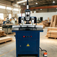 Machine à percer horizontale et verticale de haute précision pour le travail du bois, dispositif de menuiserie, fabrication de trous pour l'assemblage de meubles, perçage du bois