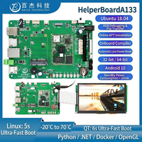 Papan Pengembangan SBC HelperBoard A133 Allwinner A133 Quad Core Sistem Operasi Linux 1GB RAM + 8GB EMMC Terminal POS
