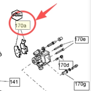 Kit de Pastillas de Freno RH 715500336 para <span class=keywords><strong>BRP</strong></span> <span class=keywords><strong>Can</strong></span> <span class=keywords><strong>Am</strong></span> Commander 800R 1000R EFI <span class=keywords><strong>Maverick</strong></span> 1000 ATV UTV SSV - Product Image 4