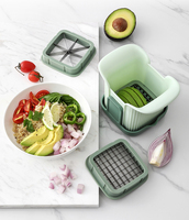 Milieuvriendelijke Multifunctionele Keukengadgets Fruitsnijder Handmatige Groentechopper