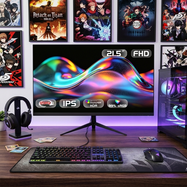 23.8 Inch FHD 144Hz VA IPS Desktop Display Moniter for Office Home Business OEM ODM Wholesale Supply