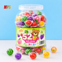 Fabrieksdirect 10g 18g Oogbolvormige Gummy's met Litchi-smaak en gevulde jam