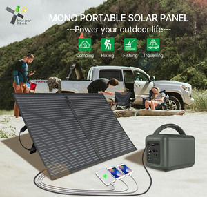 Stock más <span class=keywords><strong>barato</strong></span> plegable panel solar 50W 60W 100W 150W portátil al aire libre Cargador solar para teléfono móvil banco de energía - Product Image 6