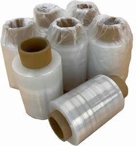 Handy Wrap Mini 100mm X 150m Polyethylene Transparent Commercial Agricultural Use Stretch Film Elastic <strong>Packing</strong> <strong>Material</strong> Moving - Product Image 4