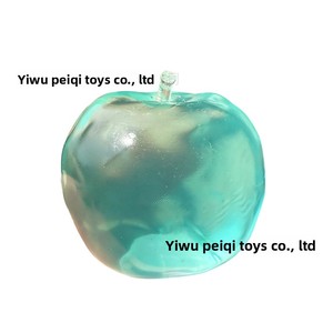 Jouet de décompression Pomme Verte à pincer, Le Qing Tifan Lin, Balle artisanale élastique à rebond lent, pour enfants (7-14 ans) - Product Image 5
