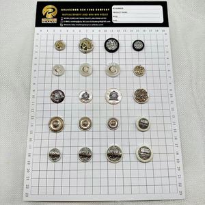 2024 Bán Hàng Nóng Tùy Chỉnh Thiết Kế Kim Loại Nút Áo Áo Gió Rãnh Phù Hợp Với Chân Kim Loại Nút - Product Image 6