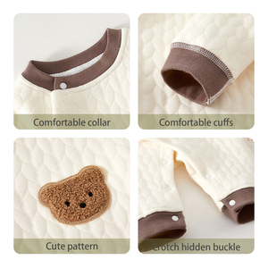 Neugeborene <span class=keywords><strong>Baby</strong></span> Jumps uit Herbst und Winter Jumps uit Bär <span class=keywords><strong>Baby</strong></span> Jumps uit Crawling Suit - Product Image 2