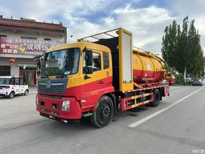 รถบรรทุกดูดสิ่งปฏิกูลอเนกประสงค์ผลิตจากจีนพร้อมถังเก็บความจุขนาดใหญ่ - Product Image 3