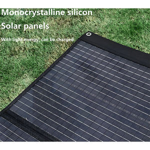 JYHQ Panneau solaire portable pliable 21W USB+Type-C, cellules haute puissance 100W Perc Mono, efficacité 95%, charge rapide en extérieur - Product Image 5