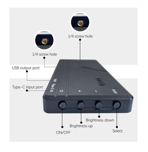 Luz <span class=keywords><strong>de</strong></span> Relleno para Fotografía, Luz RGB para Video, Panel <span class=keywords><strong>de</strong></span> LED RGB para Estudio, Cámara Profesional para Selfies, Luz <span class=keywords><strong>de</strong></span> Grabación Mini para DSLR, Iluminación <span class=keywords><strong>de</strong></span> Bolsillo - Product Image 4