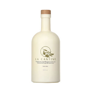 Bouteille <span class=keywords><strong>d</strong></span>'<span class=keywords><strong>huile</strong></span> <span class=keywords><strong>d</strong></span>'<span class=keywords><strong>olive</strong></span> en verre opaque beige crème personnalisée 250ml 500ml 750ml avec bec verseur anti-fuite pour les marques <span class=keywords><strong>d</strong></span>'huiles biologiques - Product Image 2