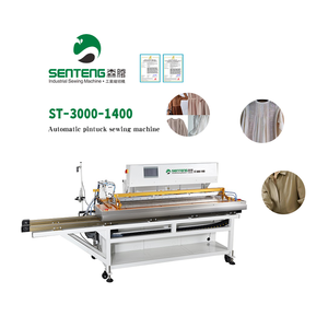 Machine à coudre industrielle robuste 3000-1400 pour tissus élastiques tricotés, avec fonction automatique de plissage – Prix compétitif - Product Image 1