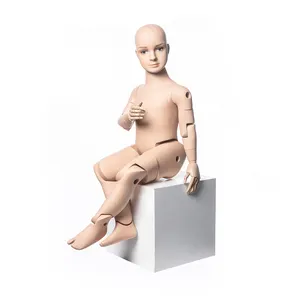 Child Mannequin KM03 Children Mannequin Full-body Movable Joints Kids Mannequin Infant