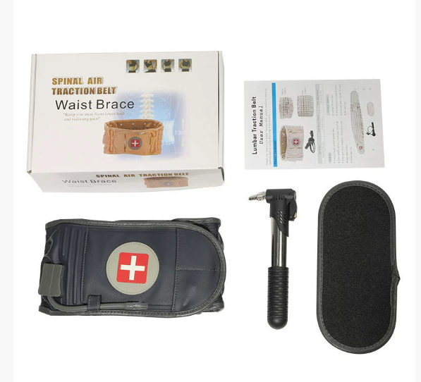 Back Decompression Belt Inflatable Lumbar Support for Lower Back Pain Relief