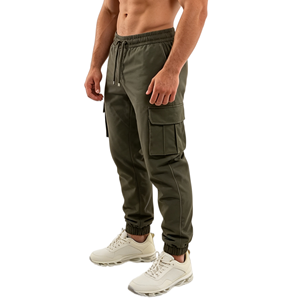 <span class=keywords><strong>Pantaloni</strong></span> <span class=keywords><strong>Cargo</strong></span> da Uomo Impermeabili per Esterni, Casual, Multitasche, da Lavoro, Jogger, Taglie Forti, in Tessuto - Product Image 2