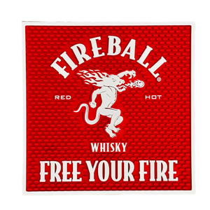 Fireball Weller Brands Bar Mat Estación de espera de vertido/goteo de acero inoxidable <span class=keywords><strong>con</strong></span> <span class=keywords><strong>canela</strong></span> <span class=keywords><strong>Whisky</strong></span> Design Service Well Mat - Product Image 4