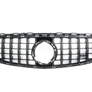 Mercedes-Benz C-Class W205 Grille Black And Silver Plastic For Retrofit Upgrade 2019-2020 - Product Image 4