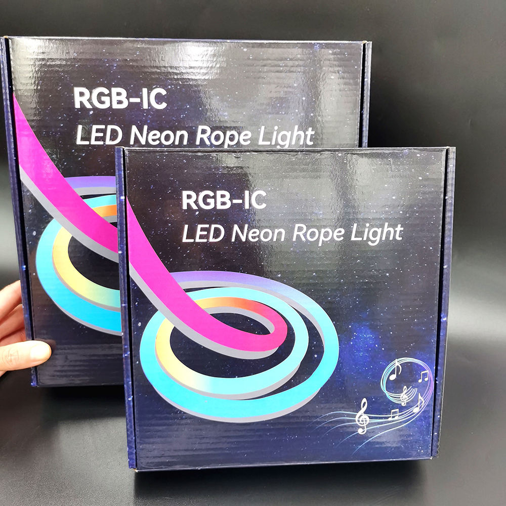 6mm Rgb Ic Neon Light Kit Pixel LED Flexible Strip DC12V for Room Decoration Lights Attractive Neon Signs