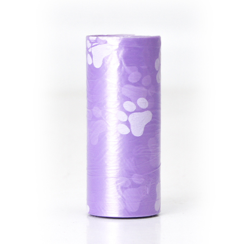 empreinte de patte violet